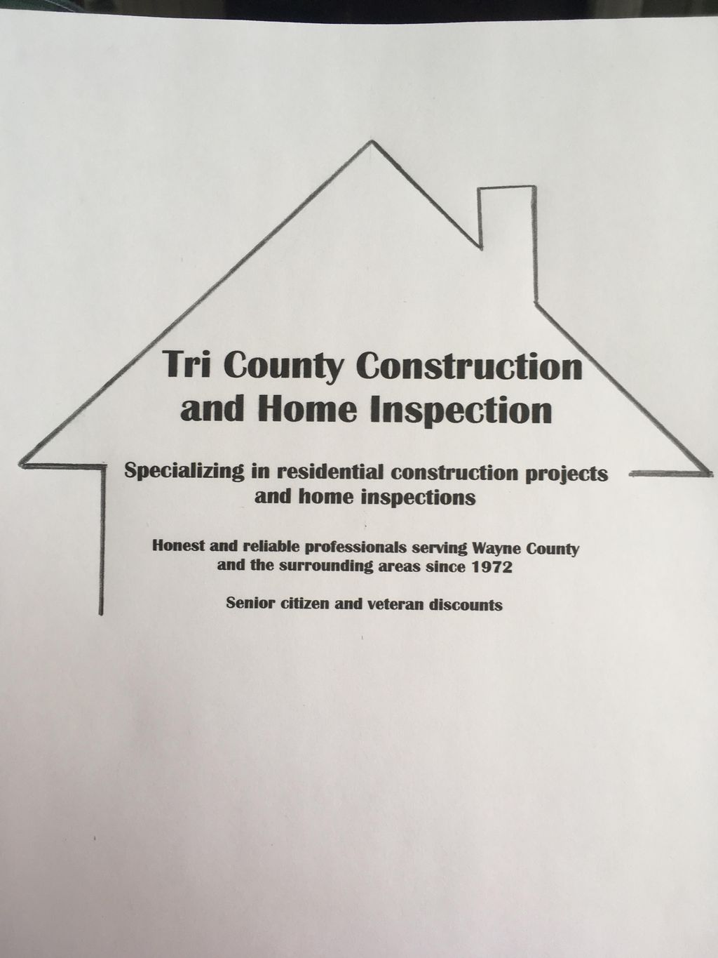 Tri County Construction
where customer satisfactio