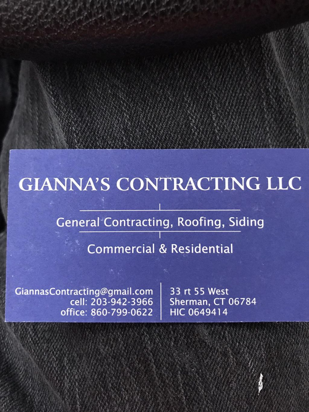 Gianna’s Contracting LLC