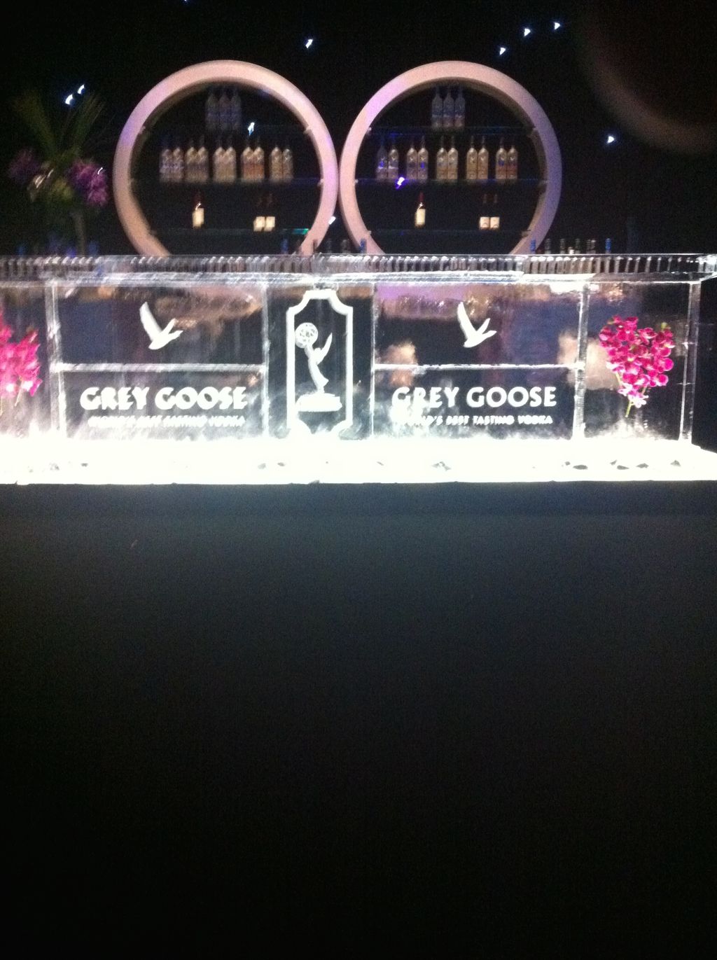 Ice Bar at the Emmy's!