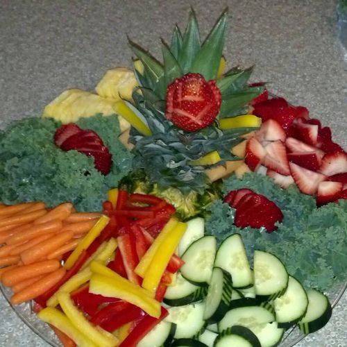Fruit and Vegetable tray