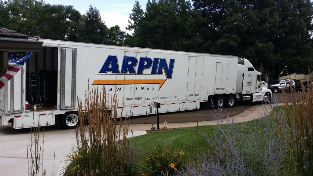 Our fleet of full size and medium sized trucks and