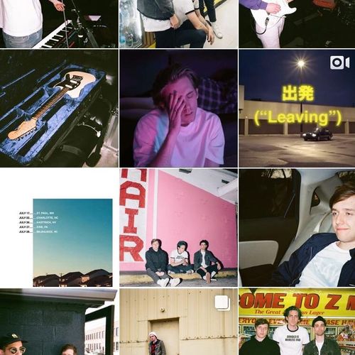 2018 Instagram Feed for pop band