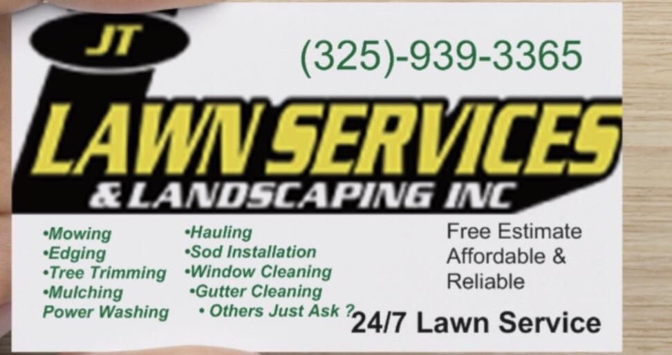 JT Lawn Services & Tree Trimming