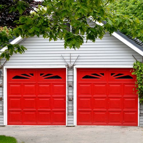 New garage door installations.