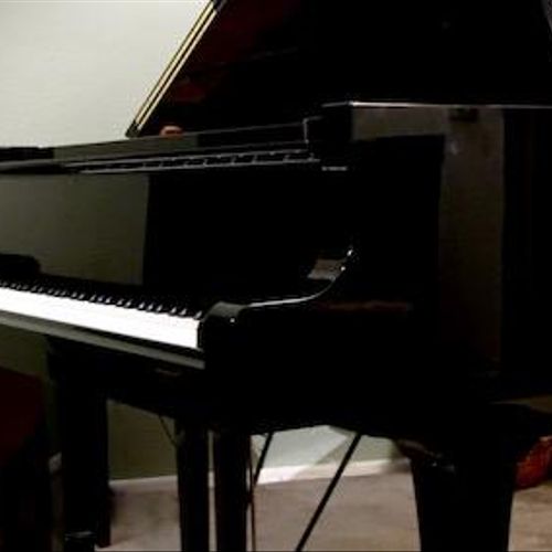 Lessons on Yamaha conservatory grand piano