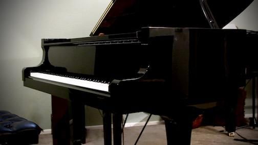 Lessons on Yamaha conservatory grand piano
