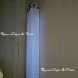 Freestanding lighted column