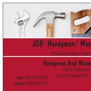 JCB Handyman/ Masonry