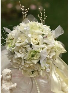 The brides flower arrangement that I created.