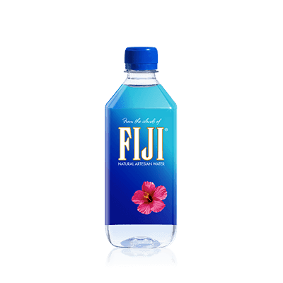 Enjoy an optional cold bottle of Fiji while en rou