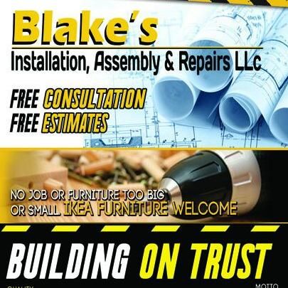 Blake's Installation,Assembly & Repairs