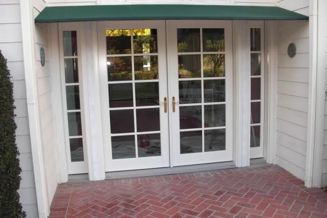 Aluminum clad French door