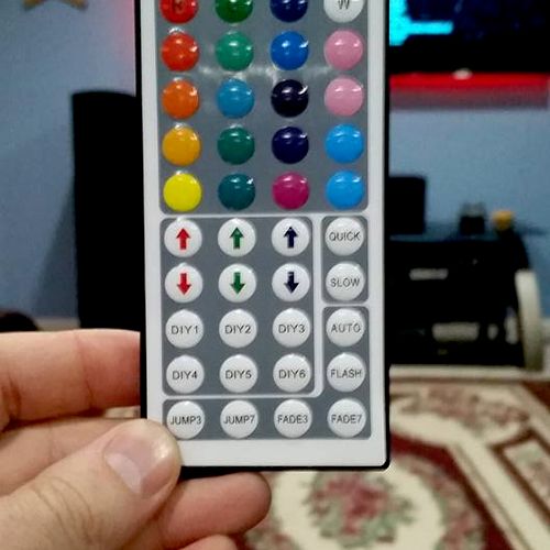Remote control for the LED Backlighting