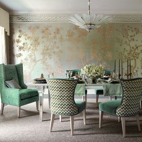 Dining rooms are all about entertaining. Inspiring