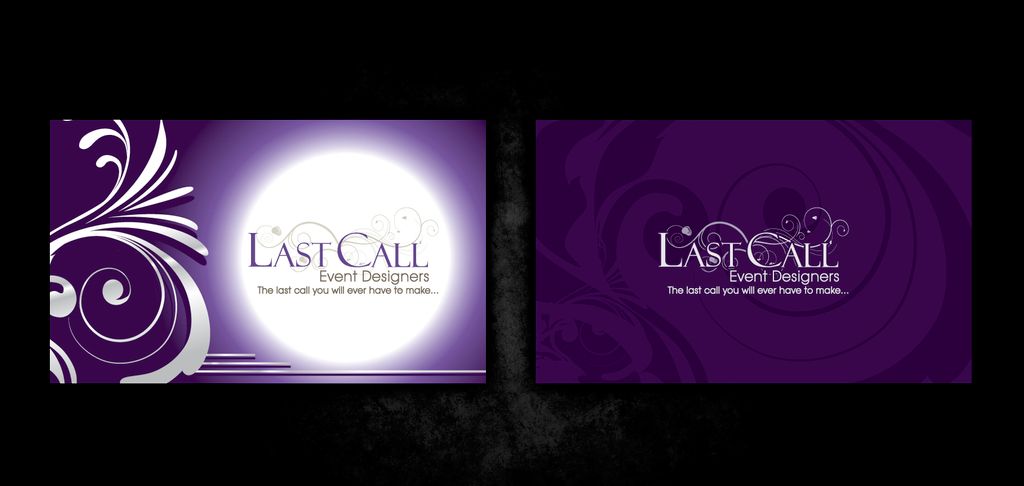 Logo and business card creation for Event Planning