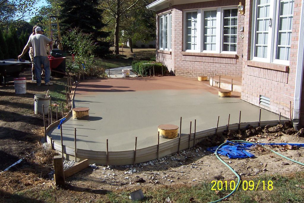 August 2010 ... Avon Cast-In-Place Stamped Concret