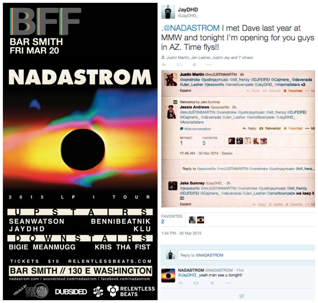 Getting to open for Nadastrom