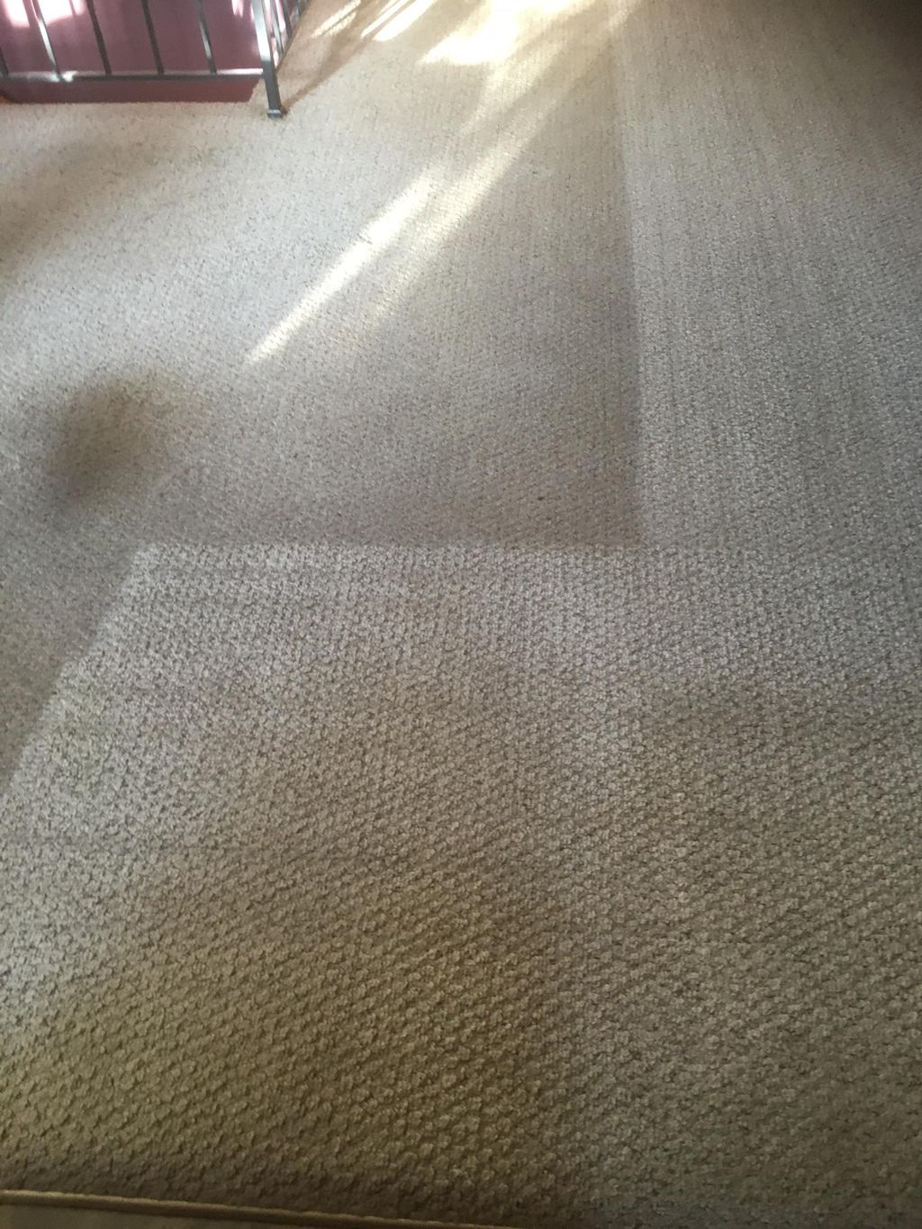 Working hard to get it clean!  👍