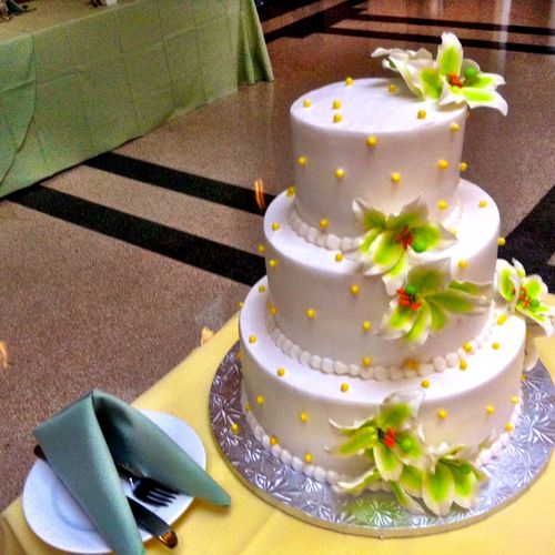 Cake Table at Wedding
