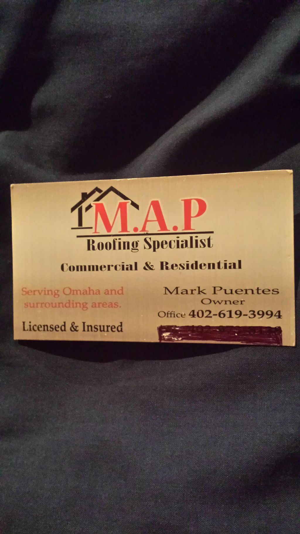 M.A.P Roofing LLC
