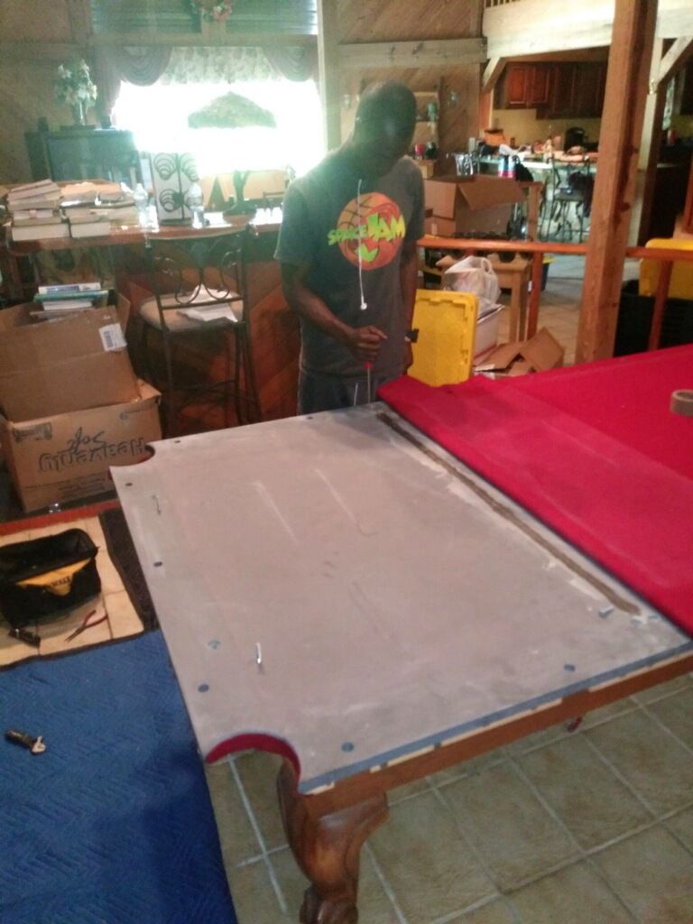 9/29 Bart pool table breakdown