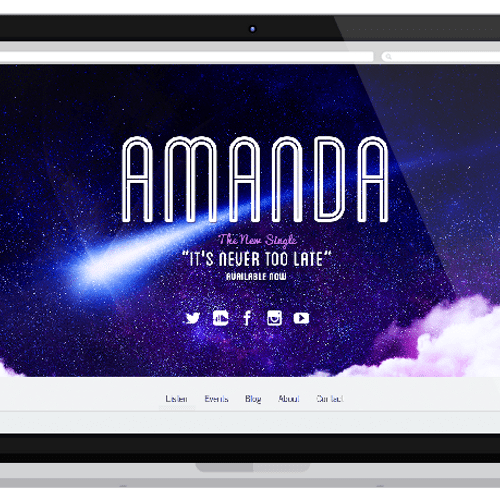 The official site of recording artist AMANDA.