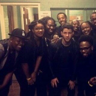 Performing with Nick Jonas Dec 2014