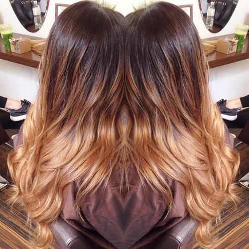 Balayage, ombre, handpainting