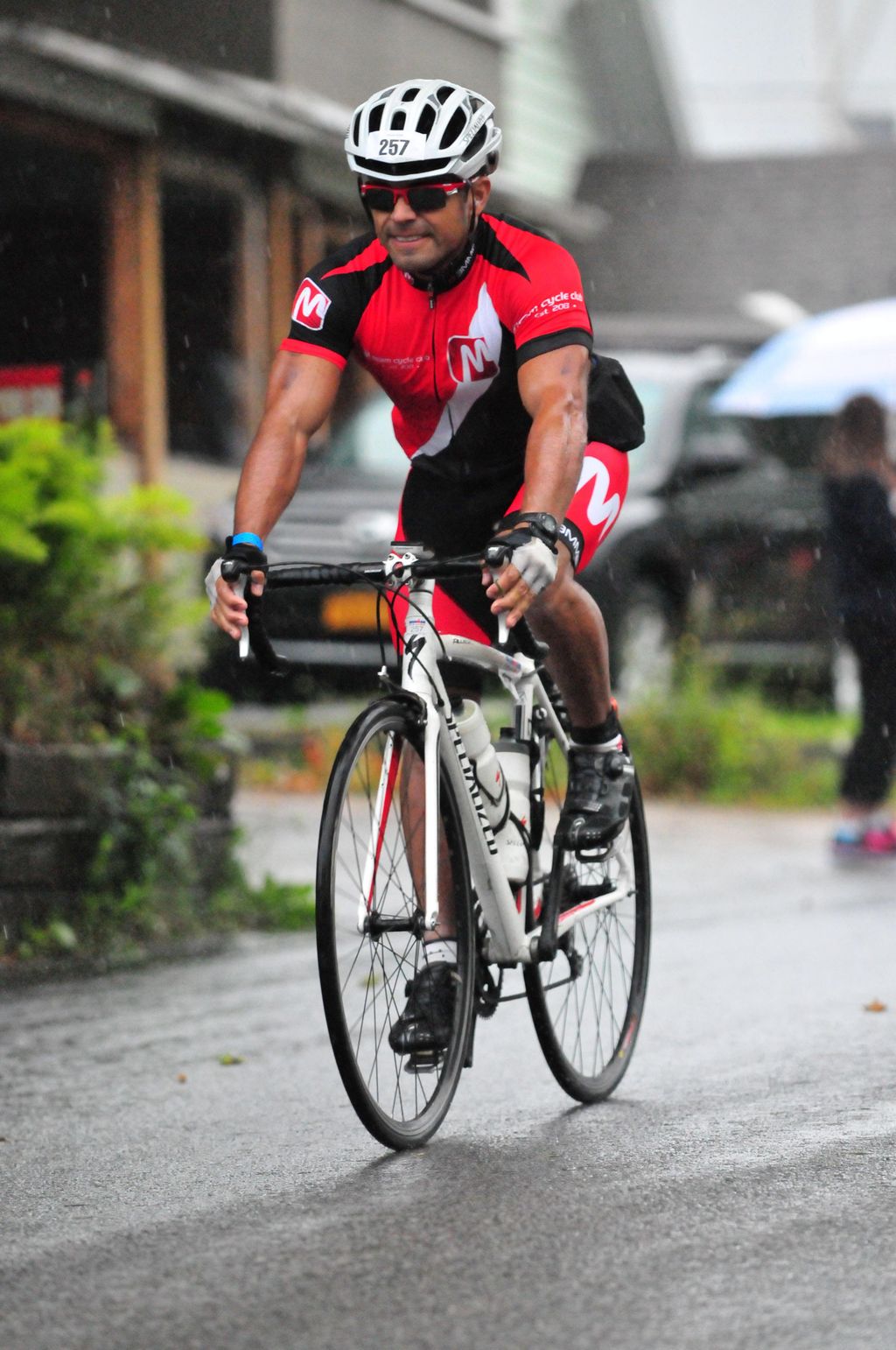 "M" team cycle club at IRONMAN!