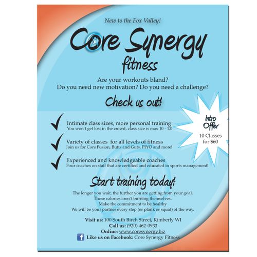 Client: Core Synergy, promotional poster for the n
