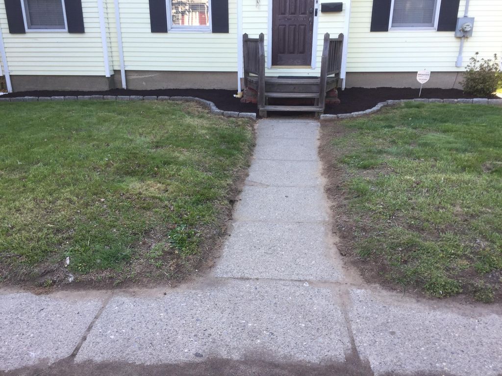 Small mulch job