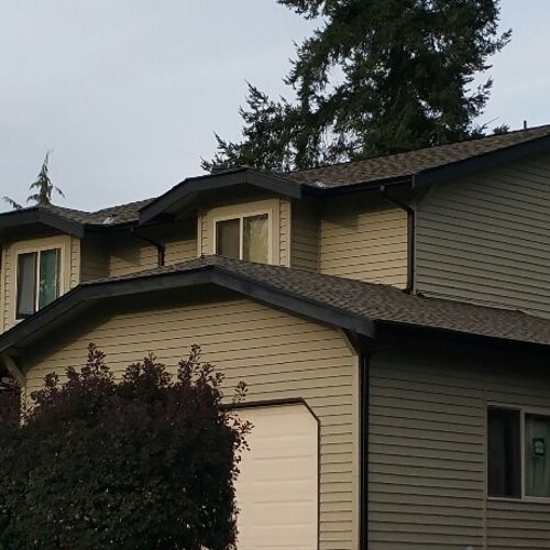 New Roof, Eaves & Gutters
