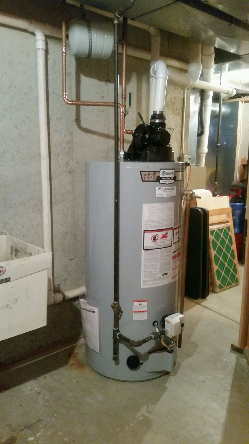 Power Vent Water Heater