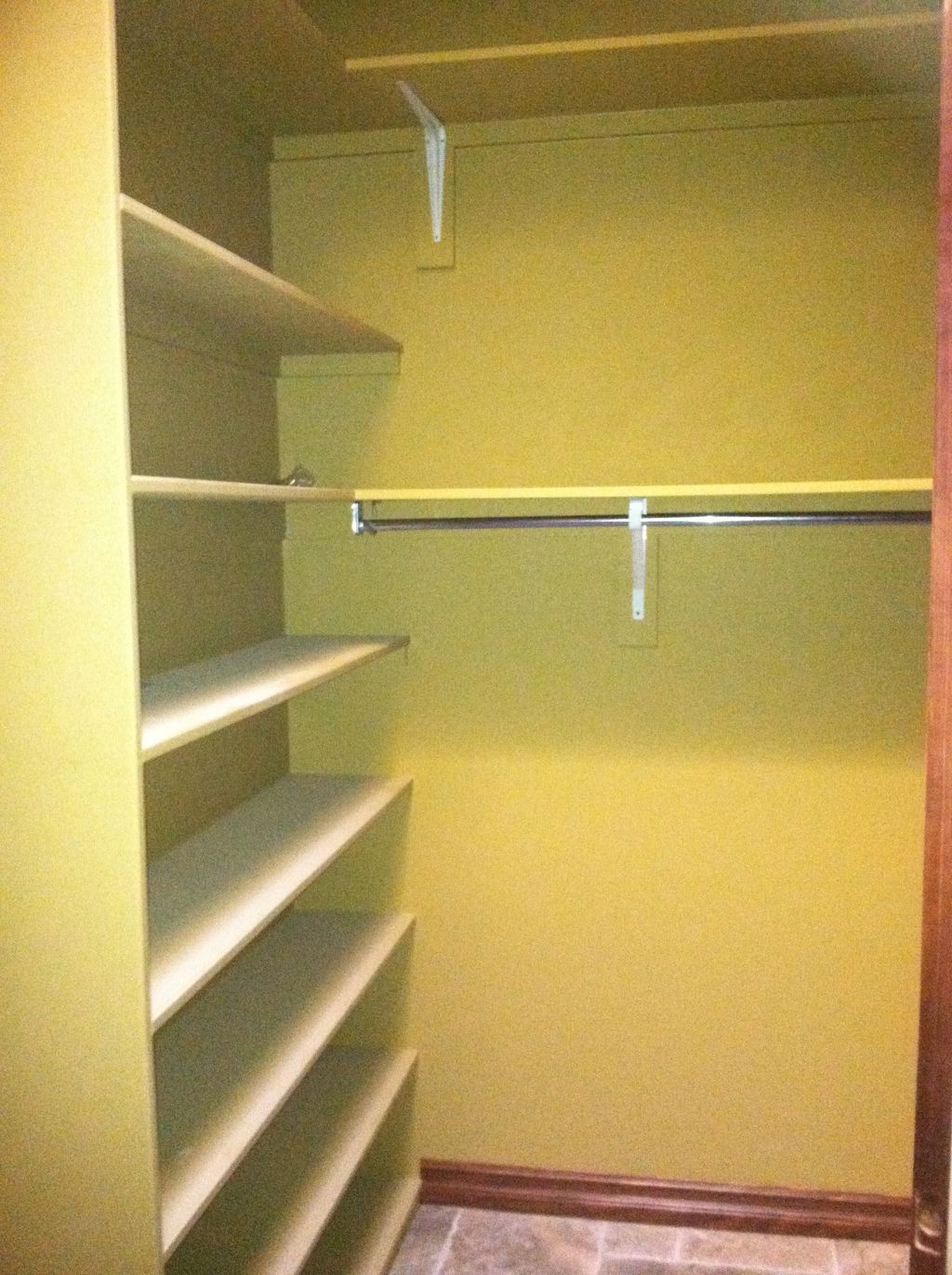 closet shelving