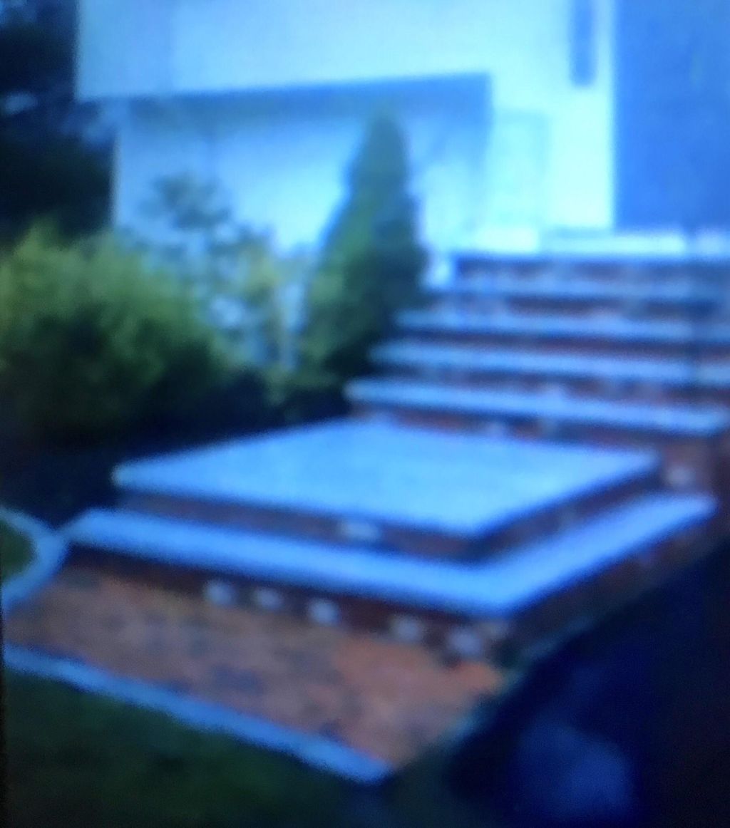 This was a concrete step that I veneered with bric