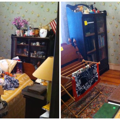 Small Room Before and After