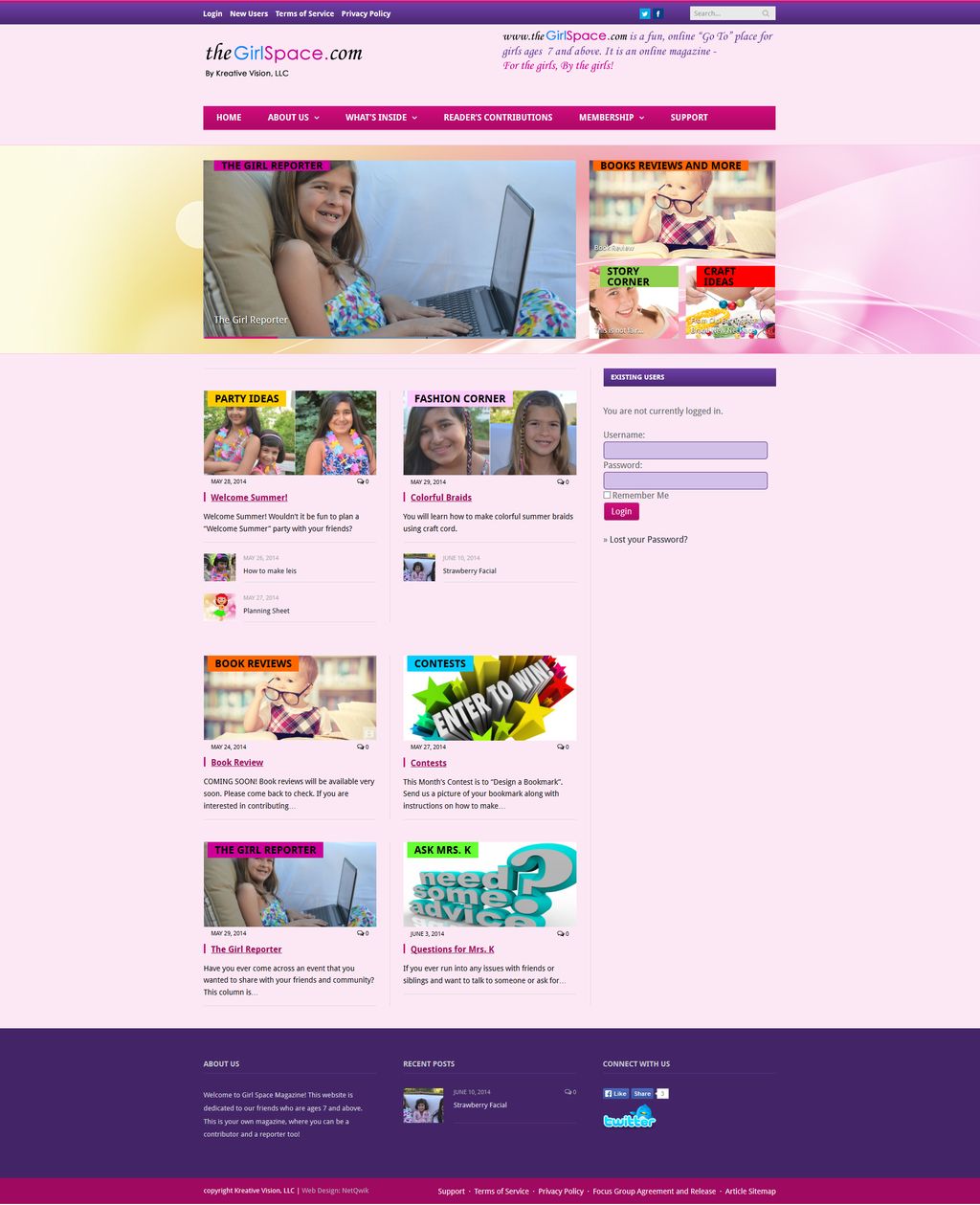 Membership Website Design
