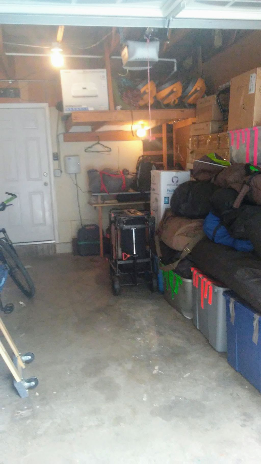 Garage organization after