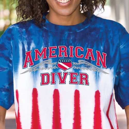 American Diver Flag Tees
