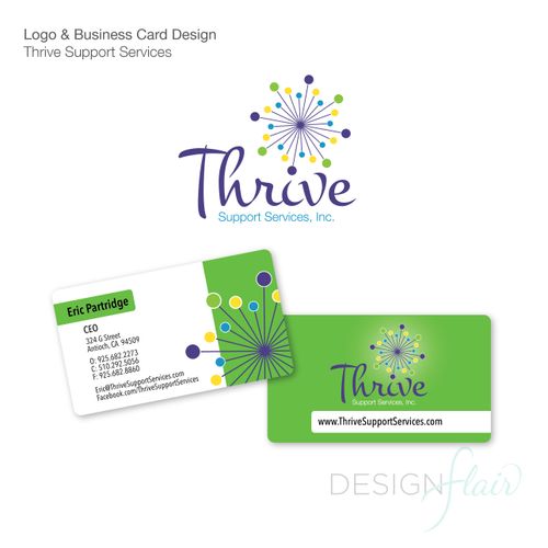 A logo redesign and business card redesign for a s