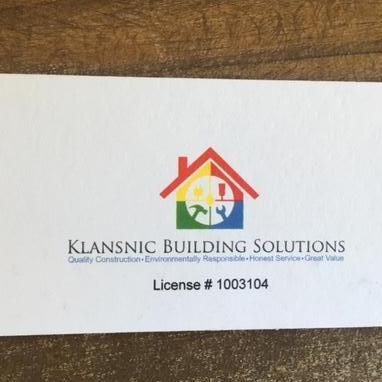 Klansnic Building Solutions