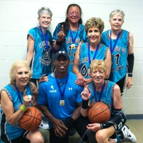 Senior ladies basketball team.