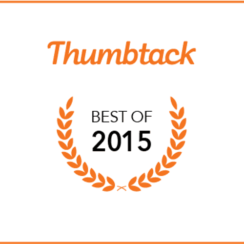 Number 1 on Thumbtack for Landscaping in 2015. Tha