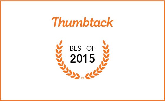 Number 1 on Thumbtack for Landscaping in 2015. Tha
