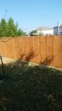 Pre-stained with rot board