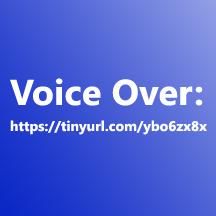 All projects may include voice over and/or music