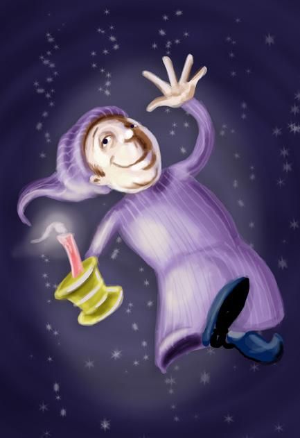 Children's book interior illustration