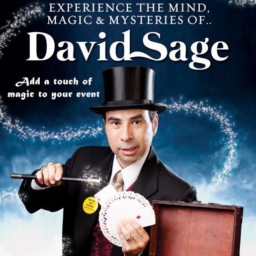 David Sage Magician and Mentalist "The Wizard o...