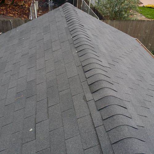 New roofing