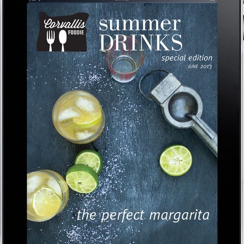 A digital magazine app featuring original photogra